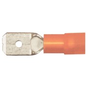 QUICKCABLE Male Disconnect, 12-10 ga., .25", PK100 163453-100